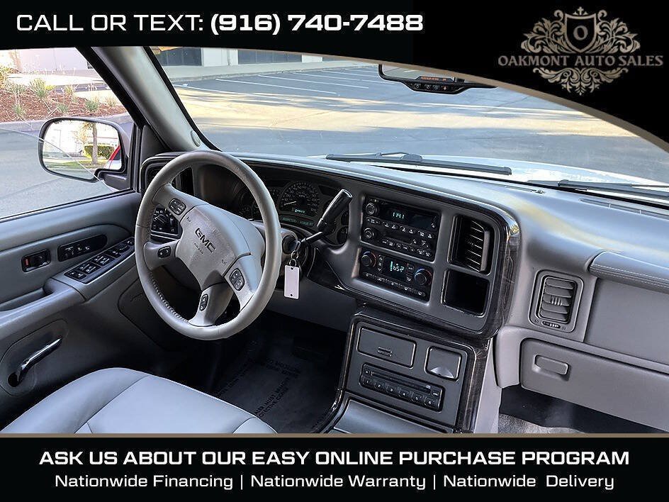 Used 2005 GMC Sierra 1500 Denali w/ Safe And Sound Package AWD/4WD image 24