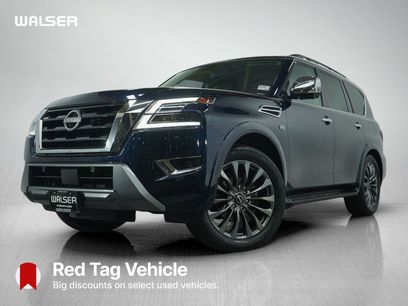 Used 2021 Nissan Armada Platinum w/ Captain's Chairs Package