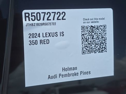 Used 2024 Lexus IS 350 F Sport RWD image 31