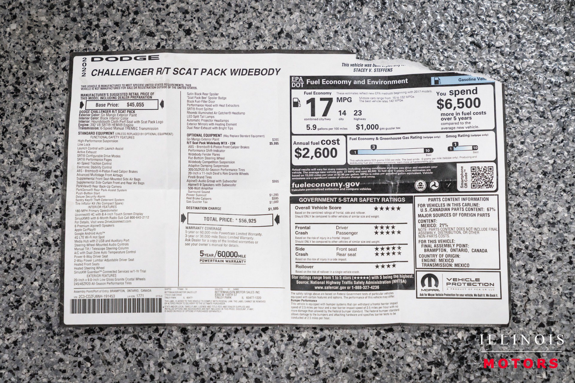 Used 2022 Dodge Challenger R/T Scat Pack RWD image 38