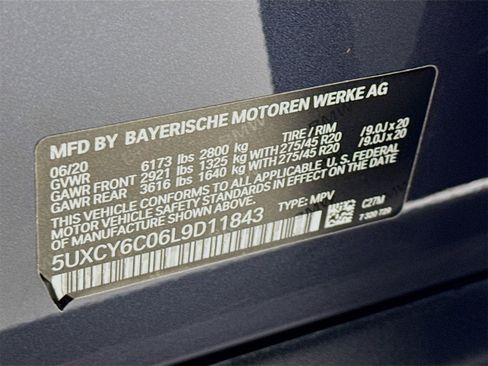 Used 2020 BMW X6 xDrive40i w/ Premium Package image 34