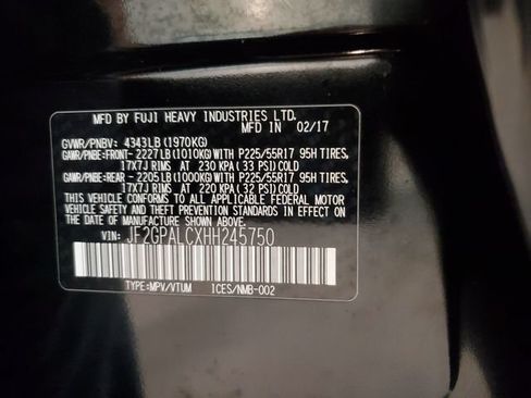Used 2017 Subaru Crosstrek 2.0i Limited AWD/4WD image 31