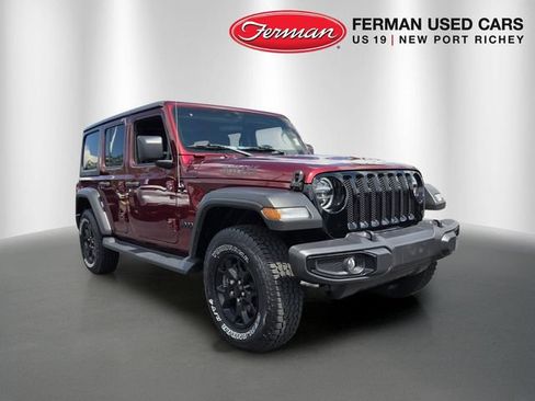 Used 2021 Jeep Wrangler Unlimited Sport AWD/4WD image 1