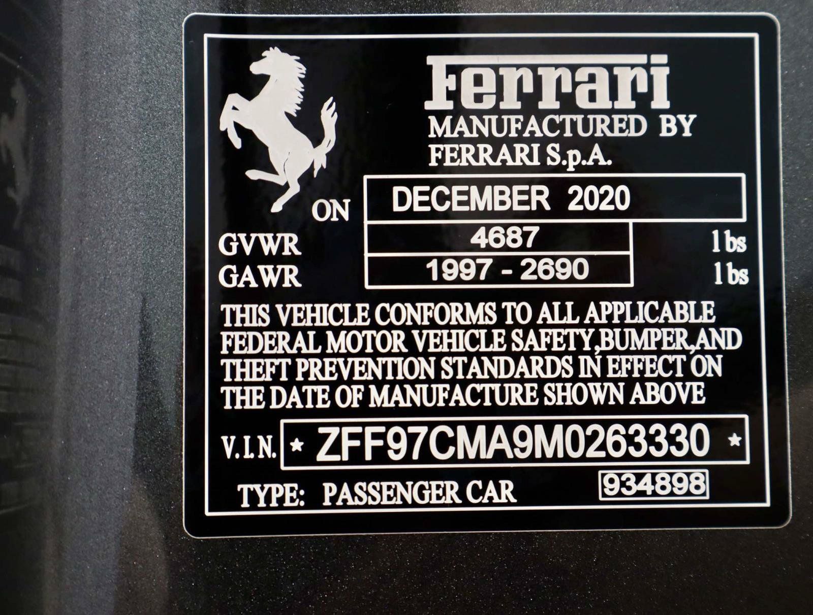 Certified 2018 Ferrari 488 Spider RWD image 80