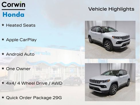 Used 2025 Jeep Compass Limited AWD/4WD image 11