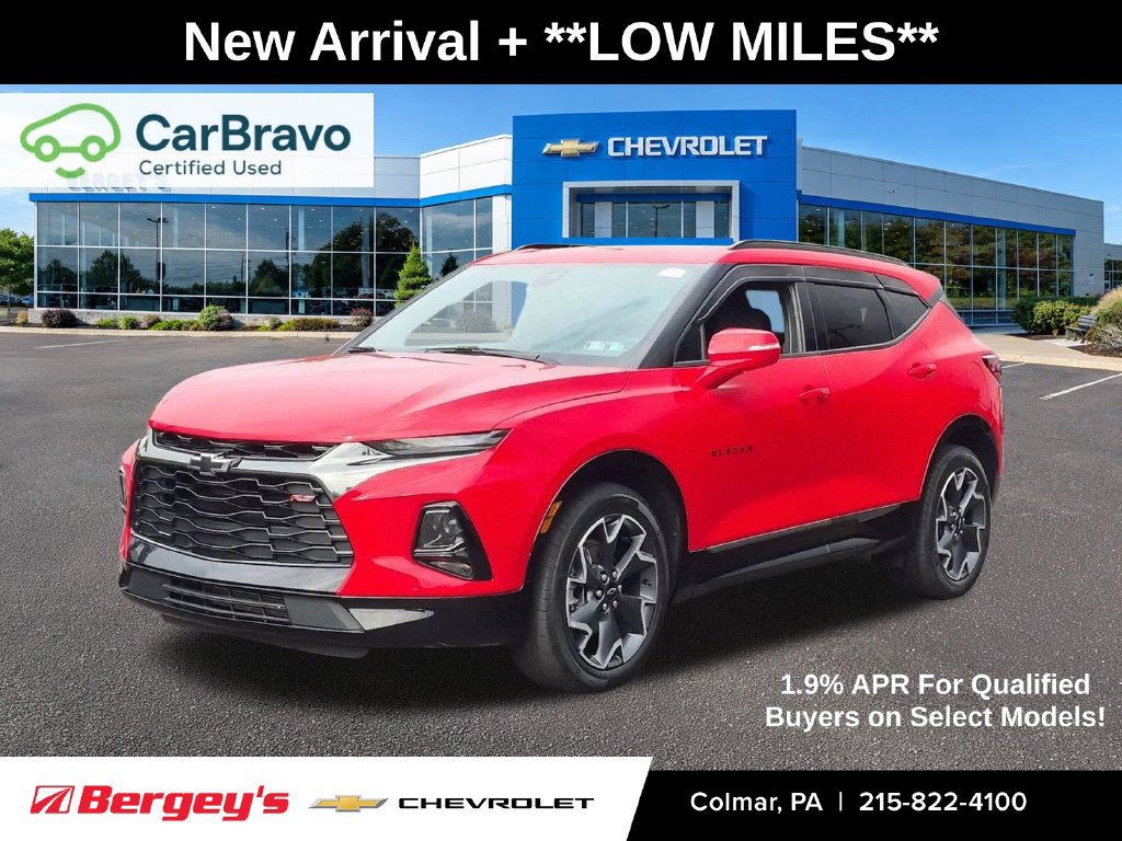 Certified 2022 Chevrolet Blazer RS w/ Enhanced Convenience Package AWD/4WD image 1