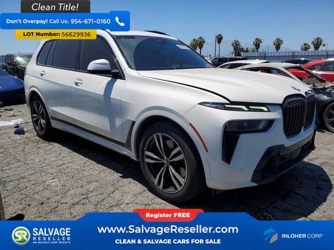 Used 2023 BMW X7 xDrive40i w/ M Sport Package AWD/4WD image 5