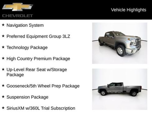 Certified 2025 Chevrolet Silverado 3500 High Country w/ High Country Premium Package AWD/4WD image 5