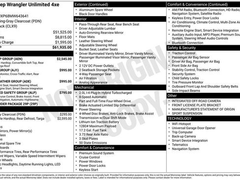 Used 2021 Jeep Wrangler Unlimited Sahara w/ Dual Top Group image 27