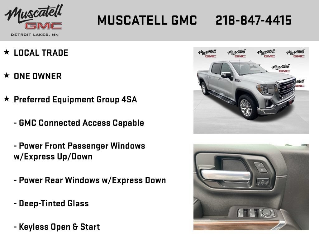 Used 2021 GMC Sierra 1500 SLT w/ SLT Premium Plus Package AWD/4WD image 6