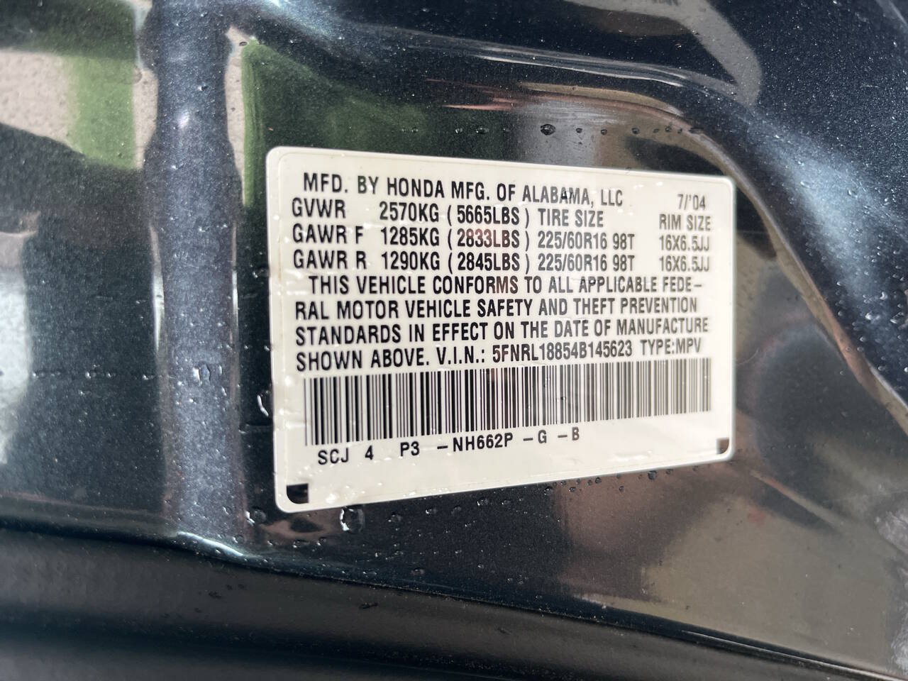 Used 2004 Honda Odyssey EX image 12