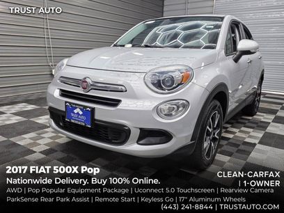 Used 2017 FIAT 500X Pop w/ Pop Popular Equipment Package