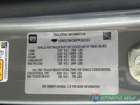 Used 2023 Chevrolet Tahoe LT w/ Luxury Package RWD image 34