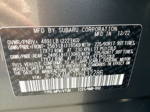 Certified 2023 Subaru Forester Wilderness image 16