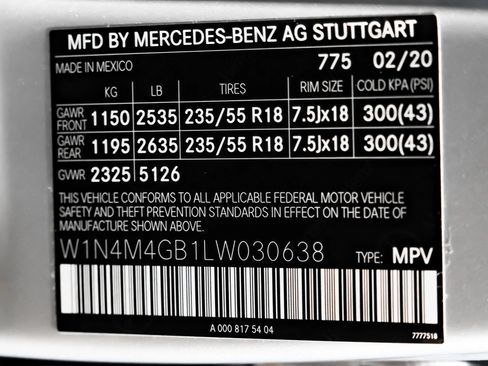 Used 2020 Mercedes-Benz GLB 250 image 53