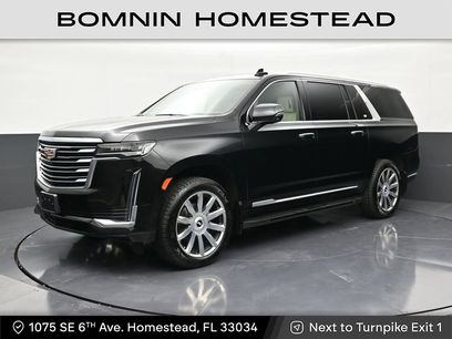 Used 2022 Cadillac Escalade ESV Premium Luxury Platinum w/ Heavy-Duty Trailer Package