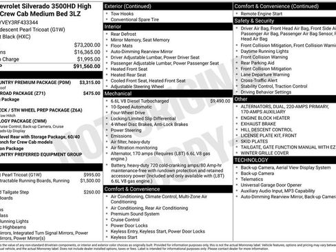 Used 2024 Chevrolet Silverado 3500 High Country w/ High Country Premium Package image 5