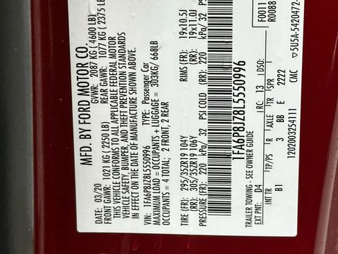 Used 2020 Ford Mustang Shelby GT350 image 46