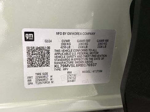 Used 2024 Chevrolet TrailBlazer ACTIV w/ Convenience Package image 37