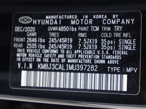 Used 2021 Hyundai Tucson Sport AWD/4WD image 35