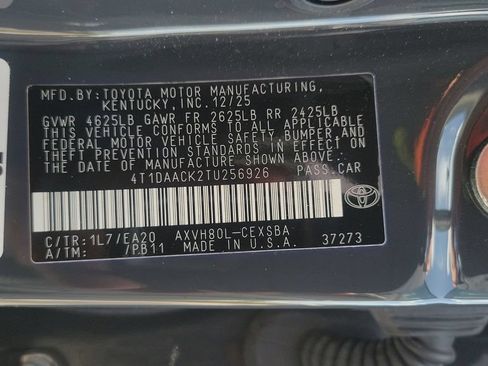Used 2026 Toyota Camry SE FWD image 24