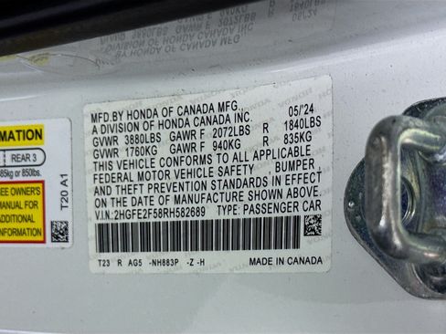 Used 2024 Honda Civic Sport image 40