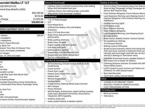 Used 2023 Chevrolet Malibu LT FWD image 31