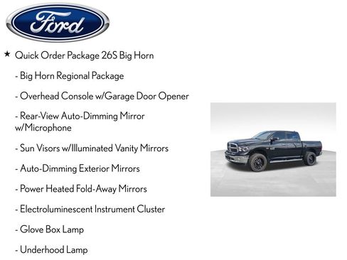 Used 2016 RAM 1500 Big Horn RWD image 4