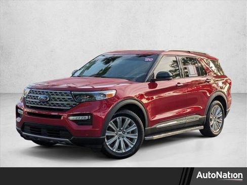 Used 2020 Ford Explorer Limited w/ Class III Trailer Tow Package RWD image 1