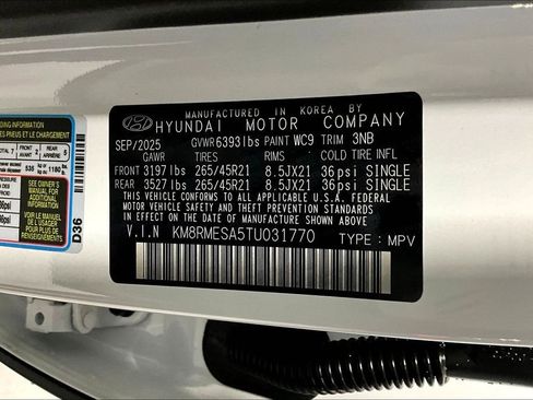 New 2026 Hyundai Palisade Calligraphy AWD/4WD image 15