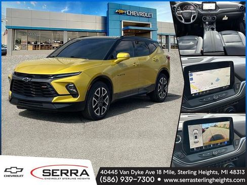 Used 2023 Chevrolet Blazer RS w/ Driver Confidence II Package FWD image 1