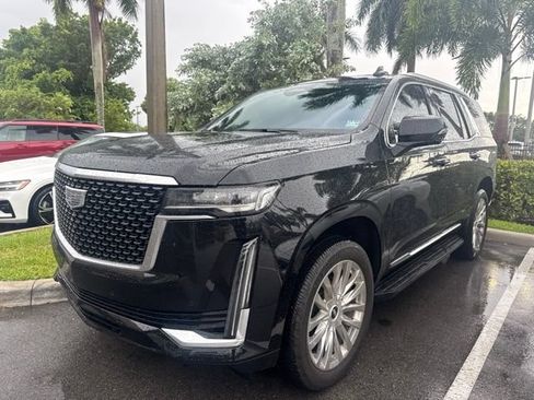 Used 2021 Cadillac Escalade Premium Luxury w/ LPO, Illumination Package RWD image 1