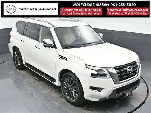 Certified 2024 Nissan Armada Platinum w/ Captain's Chairs Package image 36