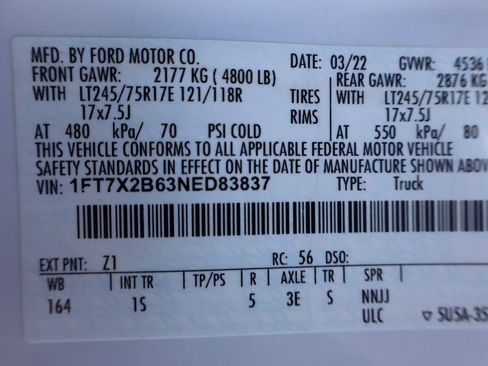 Used 2022 Ford F250 XL w/ Power Equipment Group AWD/4WD image 44