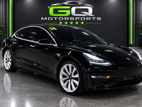 Used 2018 Tesla Model 3 Long Range AWD/4WD image 1
