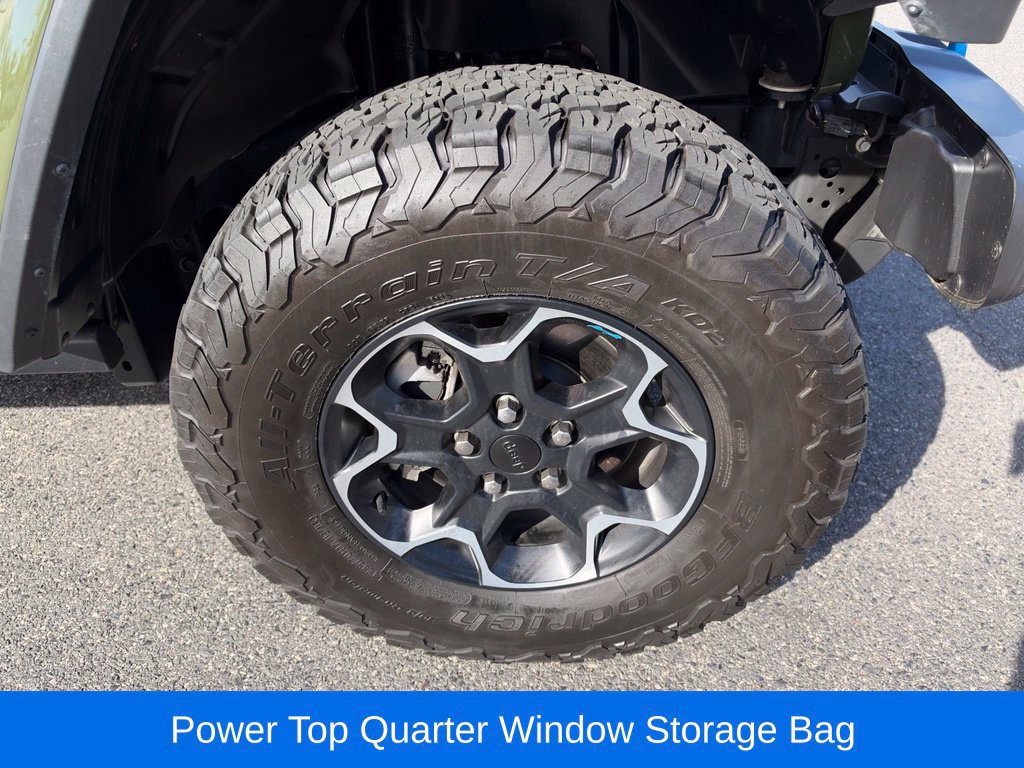 Certified 2023 Jeep Wrangler Unlimited Rubicon 4xe w/ Cold Weather Group AWD/4WD image 16