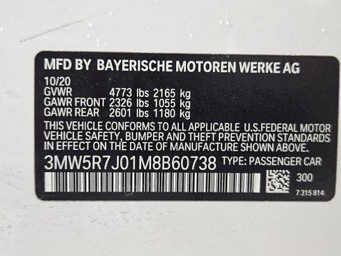 Used 2021 BMW 330i xDrive Sedan w/ Convenience Package image 24