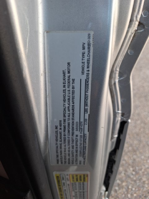 Used 2022 RAM ProMaster 3500 w/ RV Ready Prep Package FWD image 27