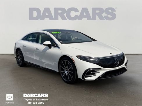 Used 2023 Mercedes-Benz EQS 450+ 4MATIC Sedan w/ AMG Line Exterior Package image 1