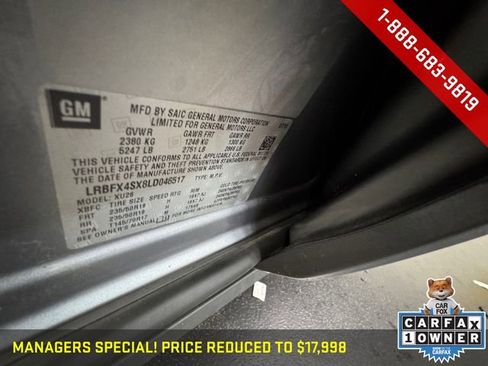 Certified 2020 Buick Envision Preferred image 28