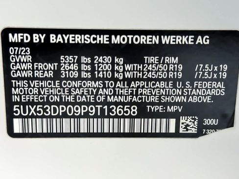 Used 2023 BMW X3 xDrive30i w/ Convenience Package AWD/4WD image 29