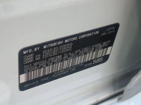 Used 2014 Mitsubishi Lancer Evolution GSR image 34