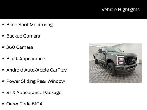 New 2026 Ford F350 XL w/ STX Appearance Package image 5