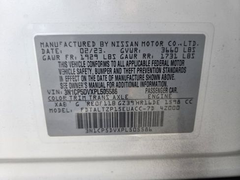 Used 2023 Nissan Kicks SR w/ SR Premium Package FWD image 21