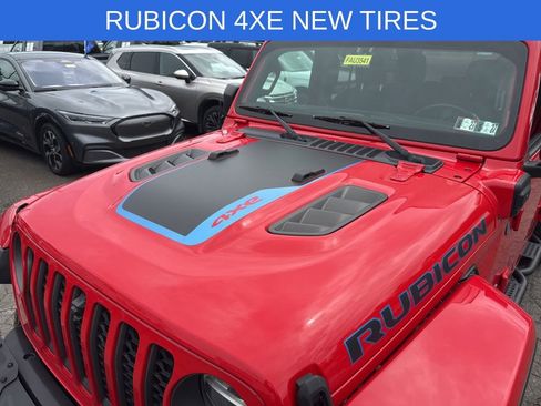 Used 2021 Jeep Wrangler Unlimited Rubicon 4xe w/ Steel Bumper Group AWD/4WD image 49