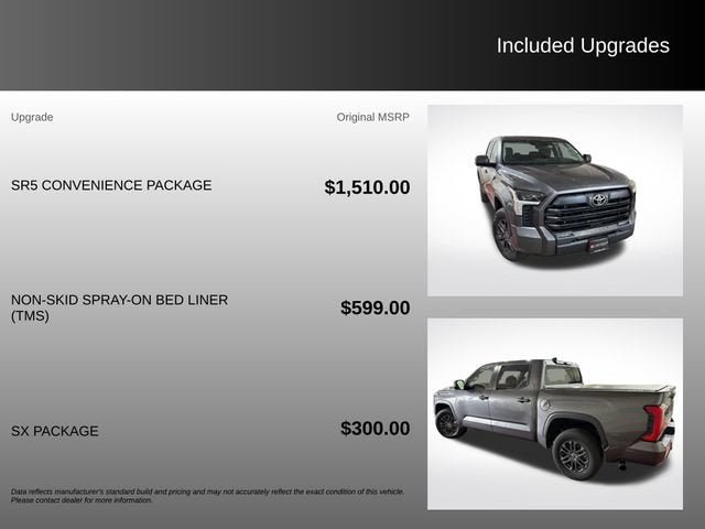 Used 2024 Toyota Tundra SR5 w/ SR5 Convenience Package AWD/4WD image 5