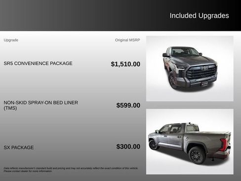 Used 2024 Toyota Tundra SR5 w/ SR5 Convenience Package AWD/4WD image 5