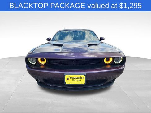 Used 2021 Dodge Challenger SXT w/ Blacktop Package RWD image 2