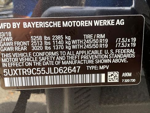 Used 2018 BMW X3 xDrive30i image 34