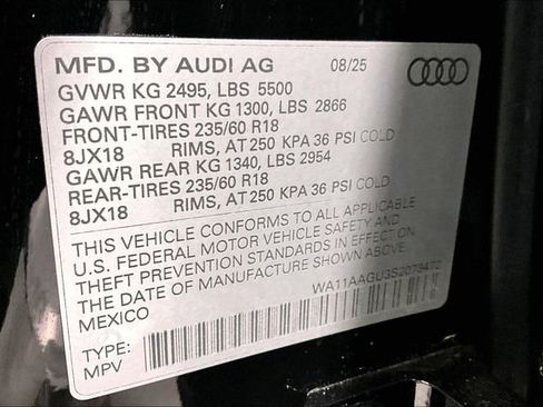 Used 2025 Audi Q5 Premium w/ Convenience Package AWD/4WD image 21